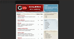 Desktop Screenshot of galeria.gertis.pl